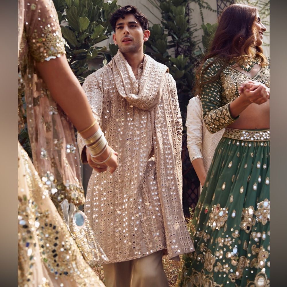 MEN PAKISTANI INDIAN FANCY KURTA SHIRT